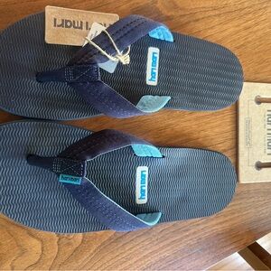 Harman Navy Blue Men's Flip-Flops